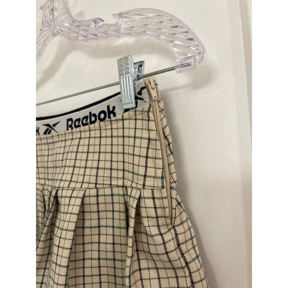 Reebok Checkered‎ Mini Tennis Skirt Coquette Sporty Retro